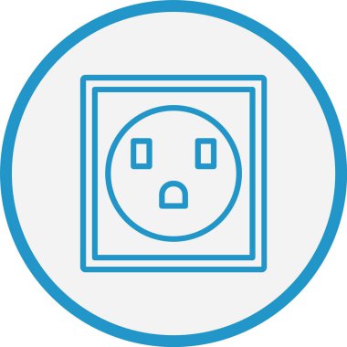 Duvar Hat Mavi Çember