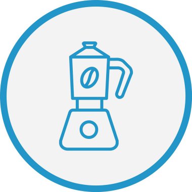 Kahve Sahası Mavi Çember