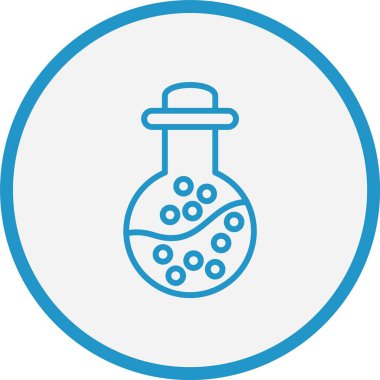 İksir Çizgisi Mavi Çember