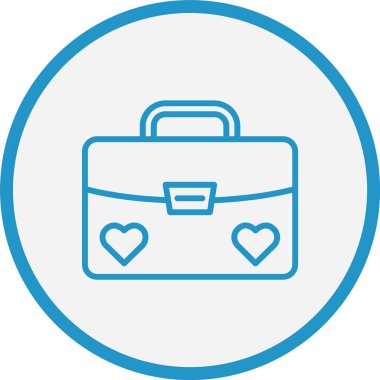 Evrak çantası Mavi Çember