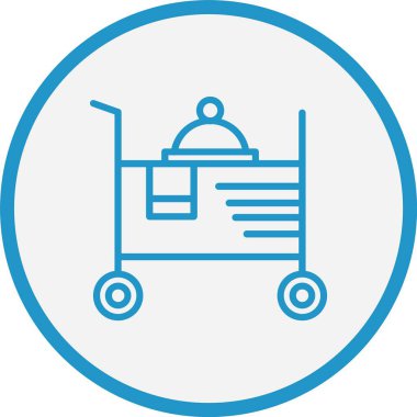 Oda Servis Hattı Mavi Çember