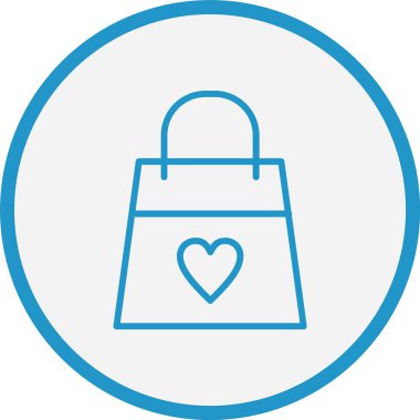 Alışveriş Torbaları Mavi Çember