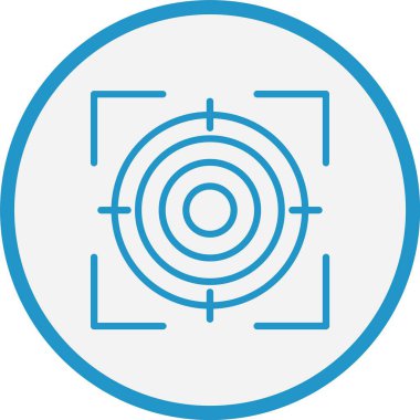 Hedef Hat Mavi Çember