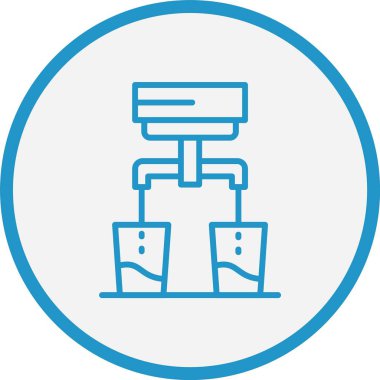 Çift Hat Mavi Çember