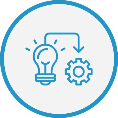 Uygulama Çizgisi Mavi Çember