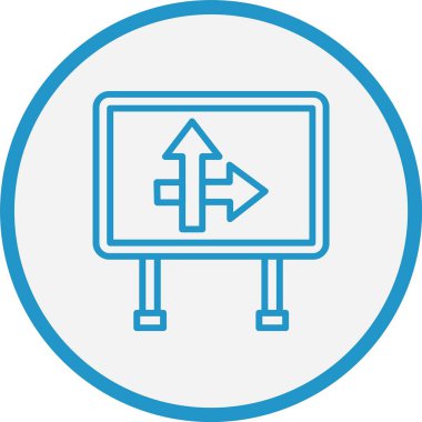 Yol işareti Mavi Çember