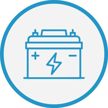 Pil Hattı Mavi Çember