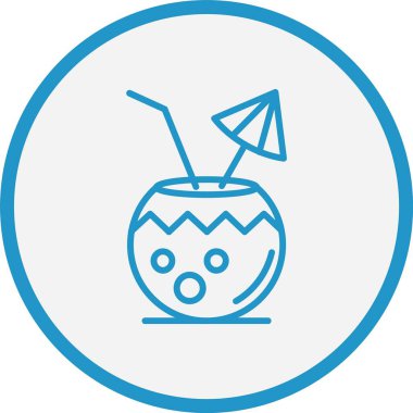 Hindistan cevizi İçeceği Hattının Mavi Halkası