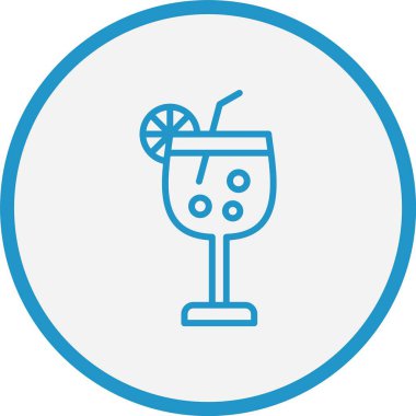 Kokteyl Hattı Mavi Çember