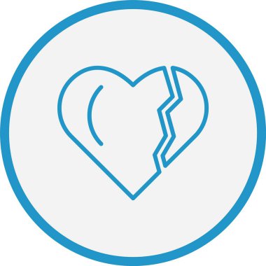 Kırık Kalp Hattı Mavi Çember