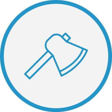 Balta Çizgisi Mavi Çember