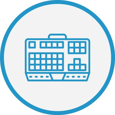 Oyun Klavyesi Mavi Çember