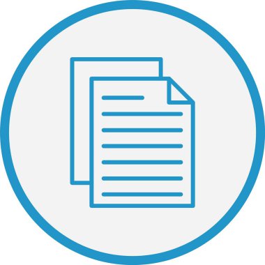 Test Satırı Mavi Çember