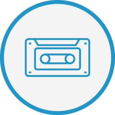 Kaset Hat Mavi Çember