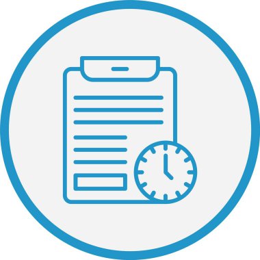 Sınav Satırı Mavi Çember