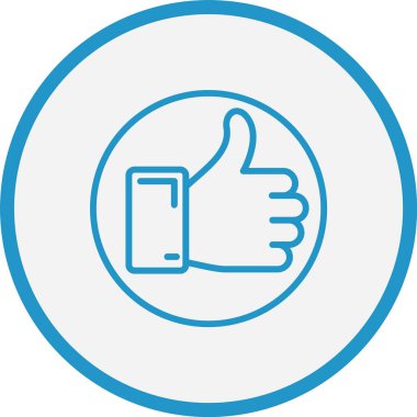 Mavi Çizgi Çemberi Gibi