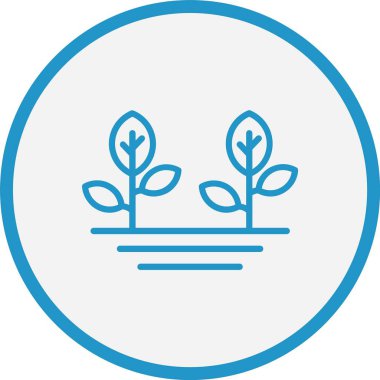 Bitki Hattı Mavi Çember