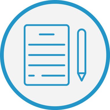 Satır Mavi Çember Yazılıyor