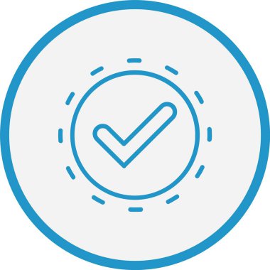 Onaylanmış Satır Mavi Çember