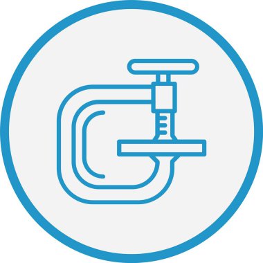 Kıskaç Çizgisi Mavi Çember