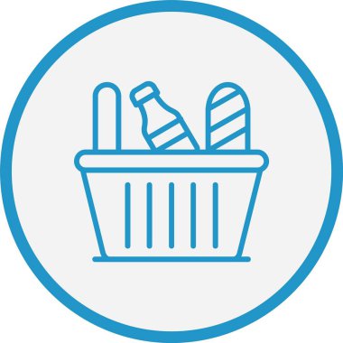 Bakkal Hattı Mavi Çember