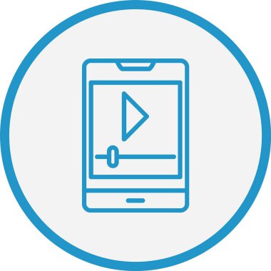 Oyuncu Satırı Mavi Çember