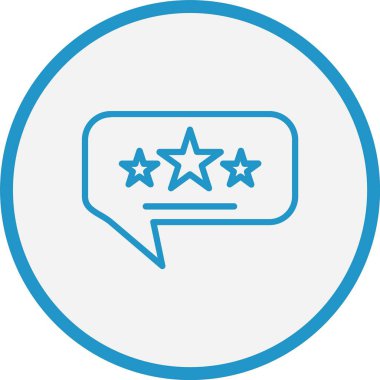 Beğeni Çizgisi Mavi Çember