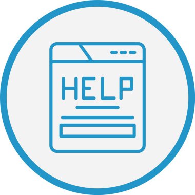 Yardım Hattı Mavi Çember