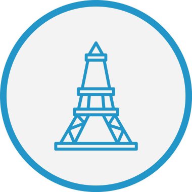 Anıt Çizgisi Mavi Çember