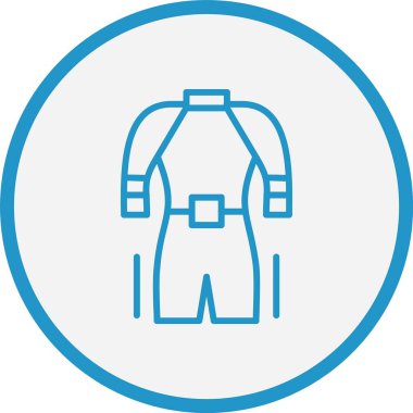 Dalgıç giysisi Mavi Çember