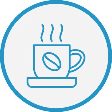 Sıcak Kahve Hattı Mavi Çember