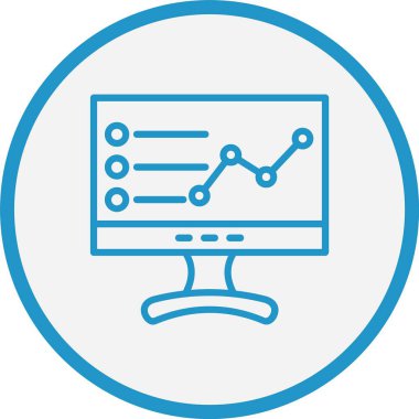 Rapor Satırı Mavi Çember