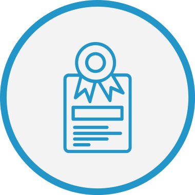 Ödül Satırı Mavi Çember