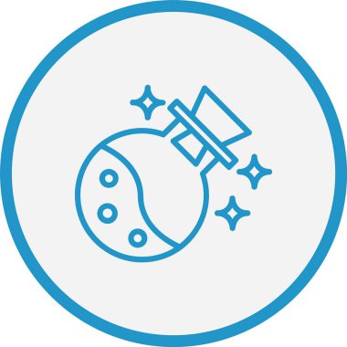 İksir Çizgisi Mavi Çember