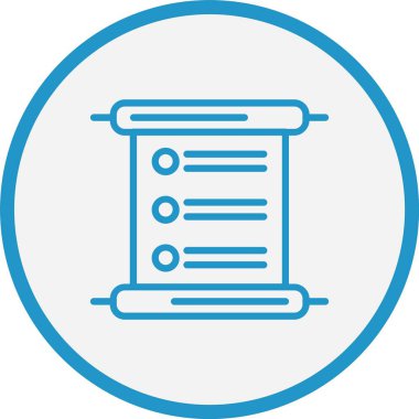 Talimatlar Satırı Mavi Çember