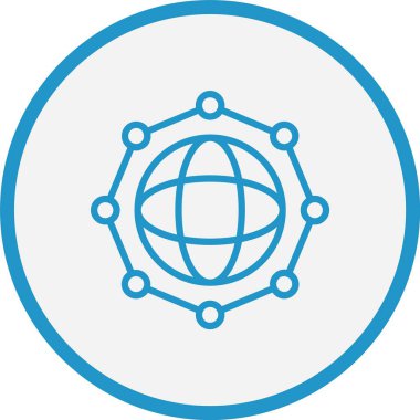 İnternet Hat Mavi Çember