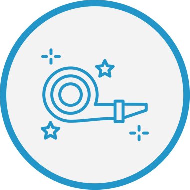 Parti Üfleme Hattı Mavi Çember