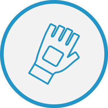 Spor Eldivenleri Mavi Çember