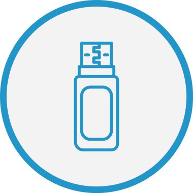 Kullanıcı Satırı Mavi Çember