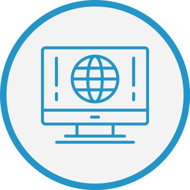 İnternet Hat Mavi Çember