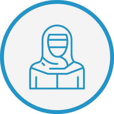 Müslüman kadınlar Mavi Çember