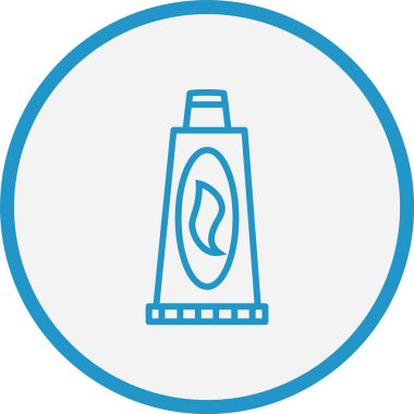 Diş macunu Çizgisi Mavi Çember