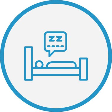 Uyku Çizgisi Mavi Çember