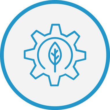 Çekirdek Çizgisi Mavi Çember