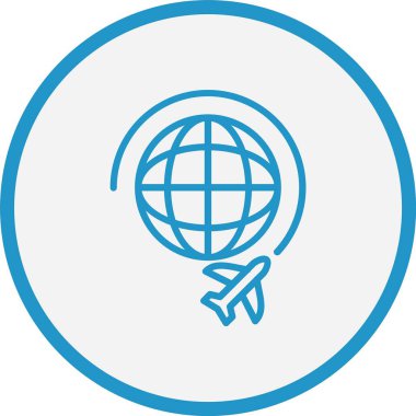 Uçuş Hattı Mavi Çember