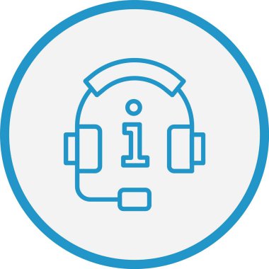 Kulaklıklar Mavi Çember