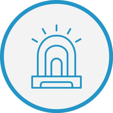 Siren Hattı Mavi Çember