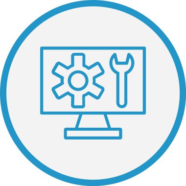 Teknik Destek Hattı Mavi Çember