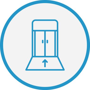 Borda kapısı Mavi Çember