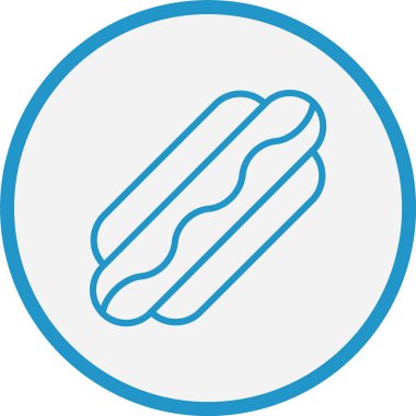 Hot Dog Line Mavi Çember